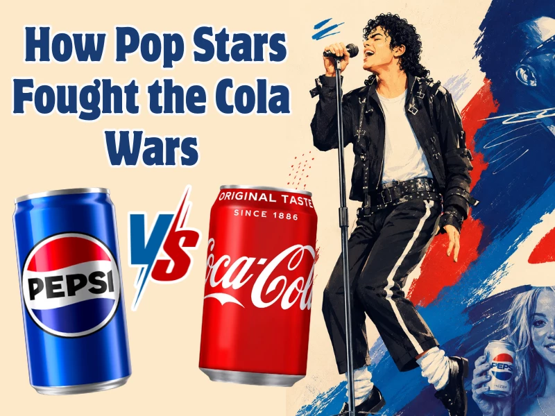 mported American cola cans including Pepsi and Coca-Cola flavours
