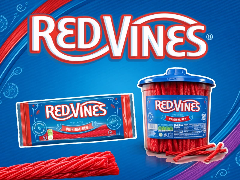 Red Vines original red and black liquorice twists