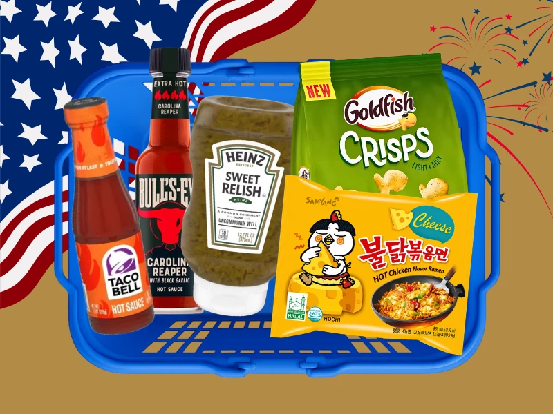 American grocery wholesale UK &acirc; Taco Bell sauces, Kraft BBQ, Buldak noodles and Oreo from Sweet and Glory