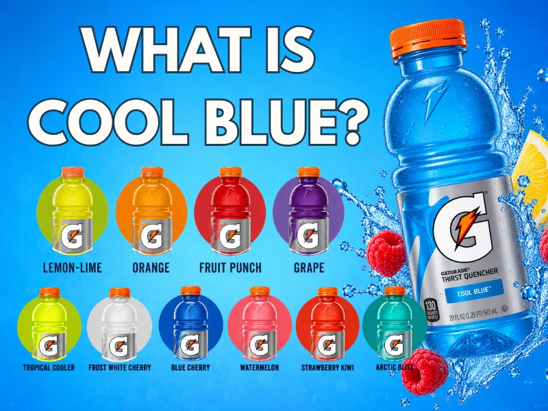 Gatorade 591ml bottles in Cool Blue, Glacier Freeze and Fruit Punch