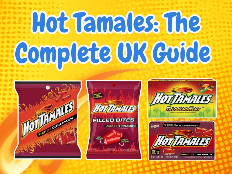 Hot Tamales cinnamon candy theatre box and peg bag