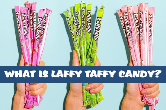 Selection of Laffy Taffy candy ropes in multiple flavours available wholesale at Sweet and Glory UK