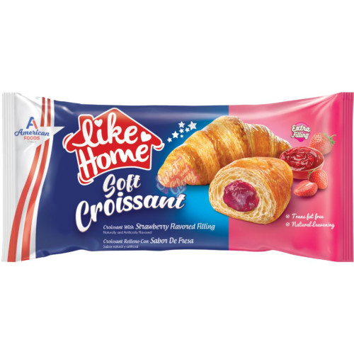 Like Home Croissant Strawberry 40g - 20ct