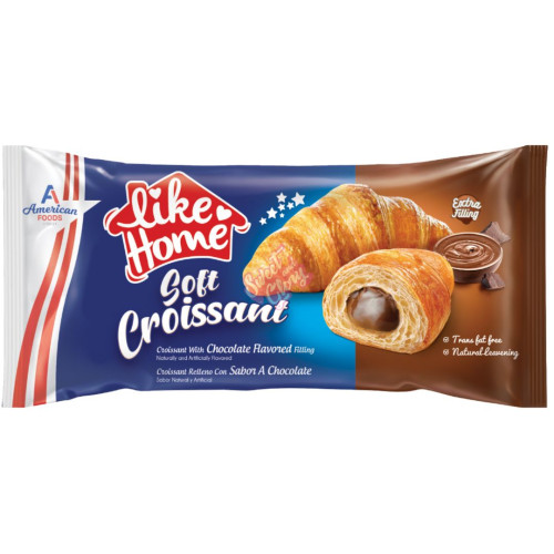 Like Home Croissant Chocolate 40g - 20ct