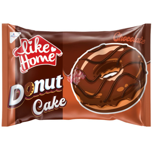 Like Home Donut Cake Chocolate 40g - 24ct