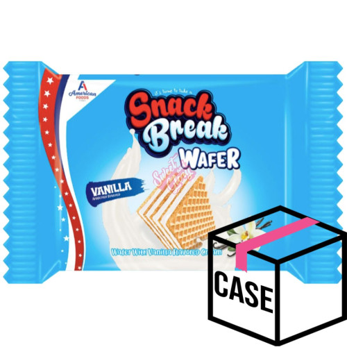 Snack Break Wafer Vanilla 40g - Case
