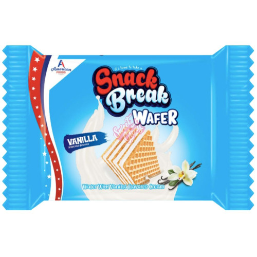 Snack Break Wafer Vanilla 40g - 24ct