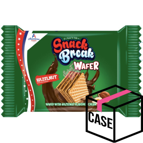 Snack Break Wafer Hazelnut 40g - Case