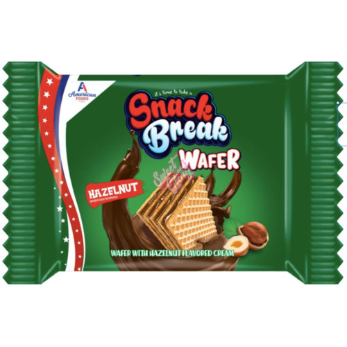 Snack Break Wafer Hazelnut 40g - 24ct