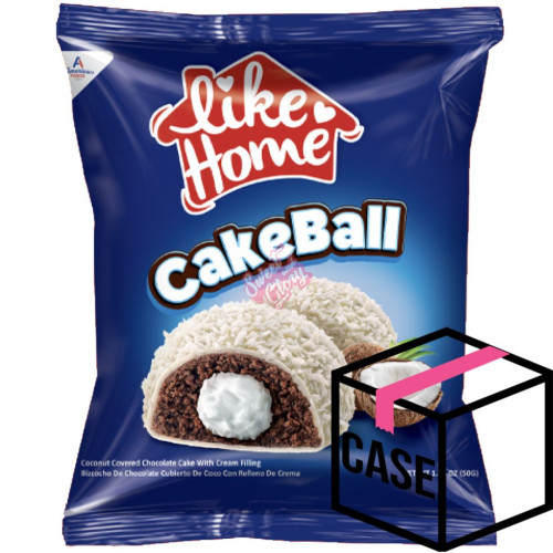 Like Home Cake Ball Coconut 50g - Case