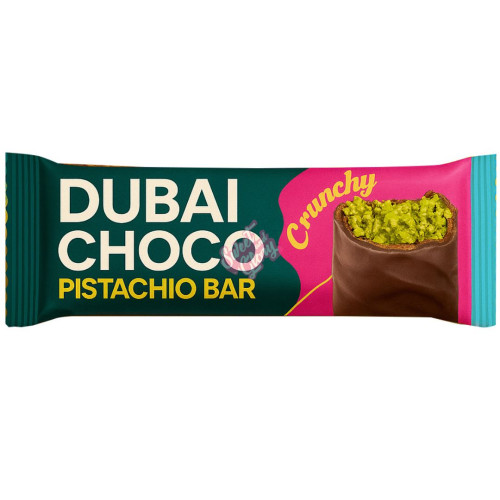 Dubai Choco Pistachio Bar 50g - Case