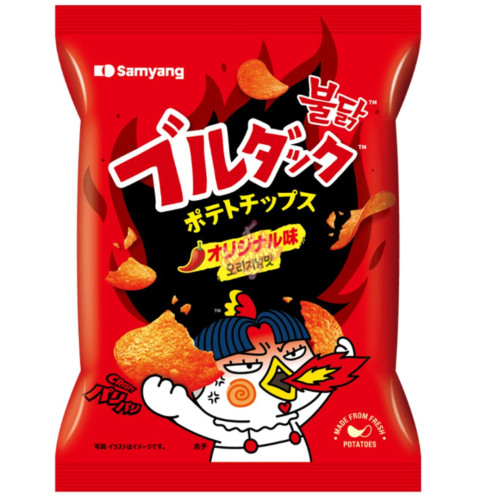 Buldak Original Potato Crisps 55g - Case