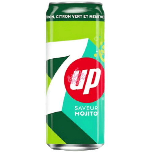 7up Mojito EU 330ml (Slim Can) - 24ct