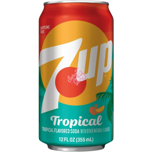 7UP Tropical 355ml - 12ct