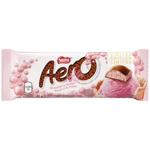 Aero Strawberry Scoop 42g (CAN) - 24ct