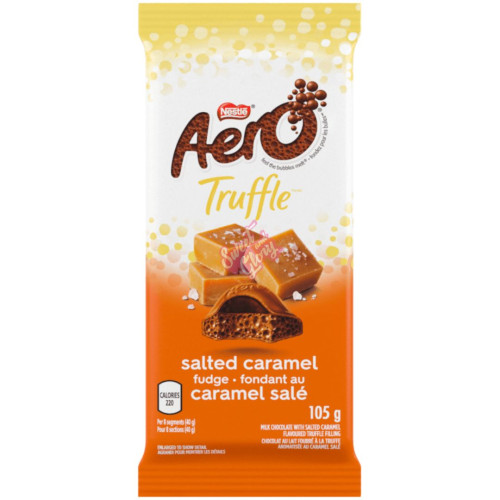 Aero Truffle Salted Caramel 105g (CAN) - 15ct
