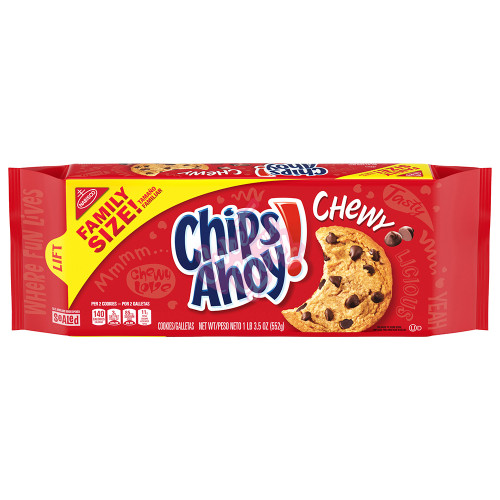 Chips Ahoy! Chewy 552g - 12ct