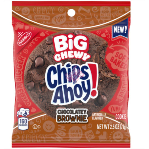 Chips Ahoy Big Chewy Chocolatey Brownie 71g - 7ct