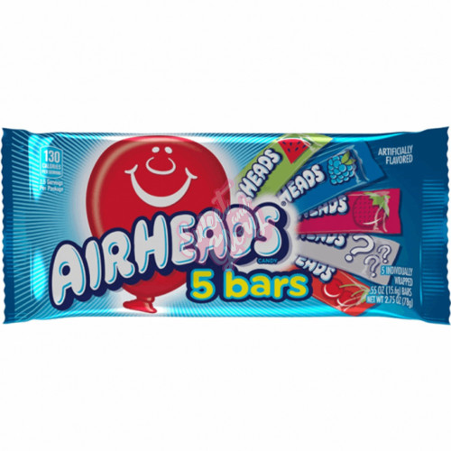 Airheads 5 Bar Pack 78g - 18ct