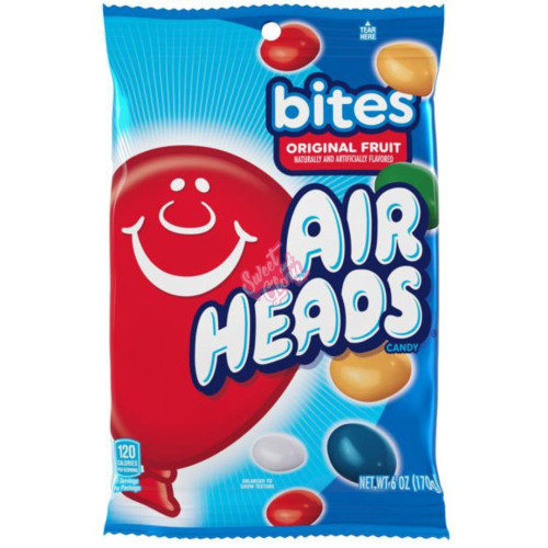 Airheads Bites Peg Bag 170g - 12ct