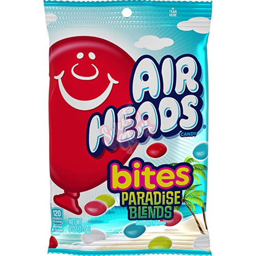 Airheads Bites Paradise Blends Peg Bag 170g - 12ct