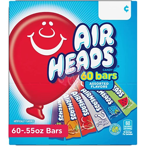Airheads Singles 60 count 16g Wholesale - 1ct