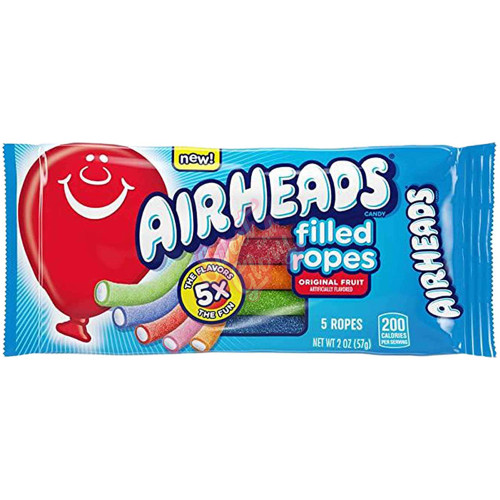 Airheads Filled Ropes 57g - 18ct