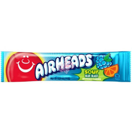 Airheads Sour Blue Blast 15g - 36ct