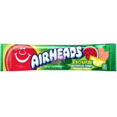 Airheads Sour Watermelon Punch 15g - 36ct