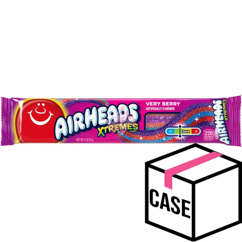 Airheads Xtremes Belts Very Berry 57g - Case