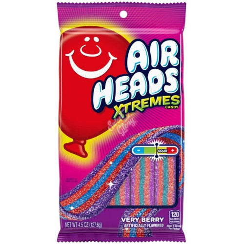 Airheads Xtremes Very Berry Peg Bag 128g - Case