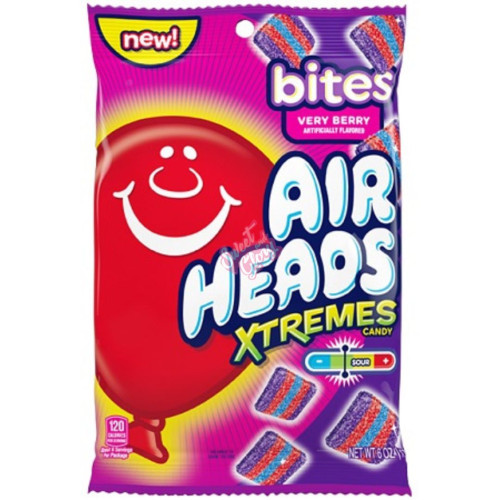 Airheads Xtremes Bites Very Berry 170g - Case
