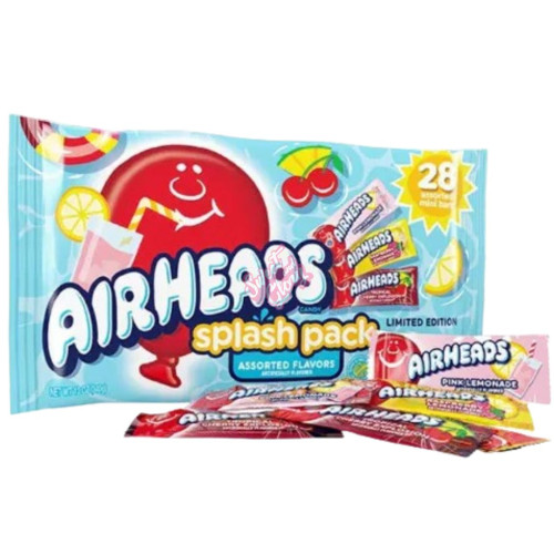Airheads Splash Pack 340g - 12ct