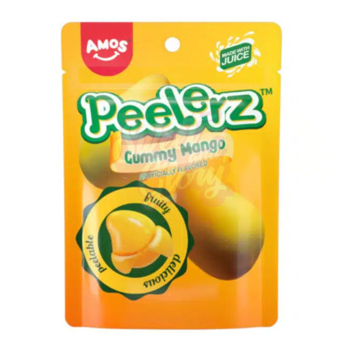 Amos Peelerz Mango 170g - 12ct