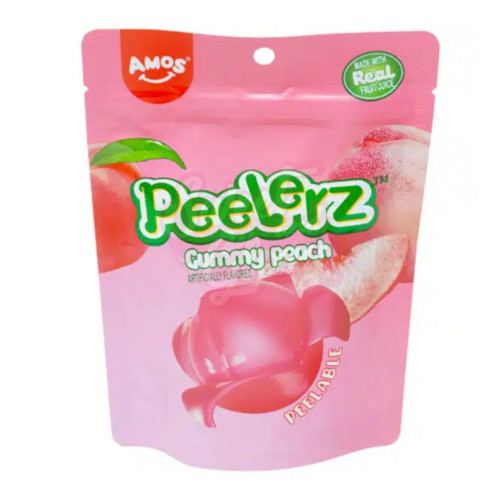 Amos Peelerz Peach 170g - 12ct