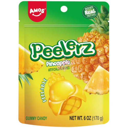 Amos Peelerz Pineapple 170g - Case