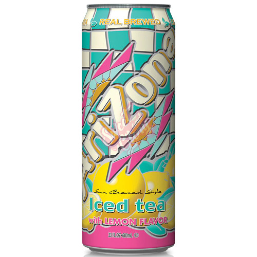 Arizona Iced Tea with Lemon Can 650ml - 24ct