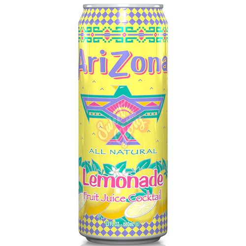 Arizona Lemonade Can 650ml PMP 99c - 24ct