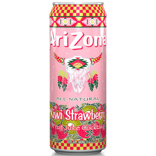 Sweet & Glory - Arizona Kiwi Strawberry Can 680ml - Case