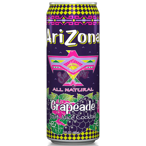 Arizona Grapeade Can 650ml PMP 99c - 24ct