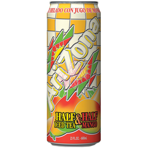 Arizona Half Mango & Half Iced Tea 650ml - 24ct