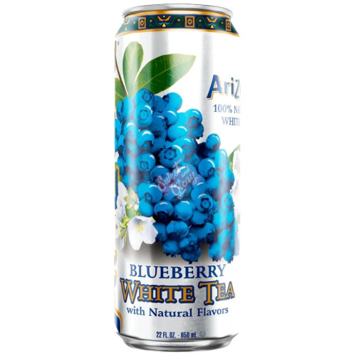 Arizona Blueberry White Tea 650ml - 24ct