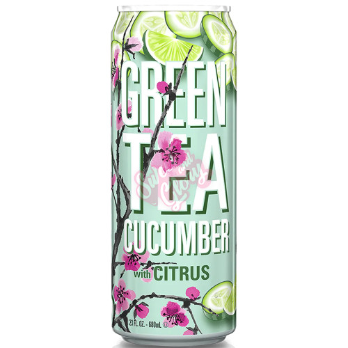 Arizona Green Tea Cucumber with Citrus Can 650ml - 24ct