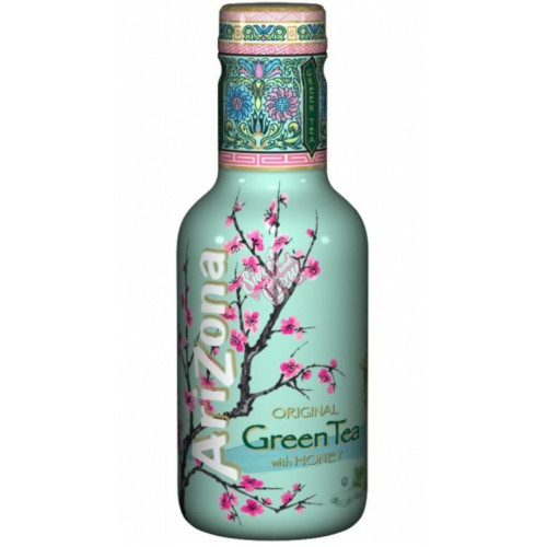 Arizona Green Tea Honey PET 500ml - 6ct