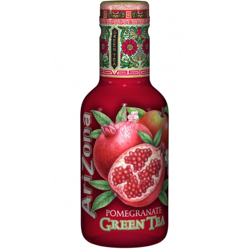 Arizona Green Tea Pomegranate PET 500ml - 6ct