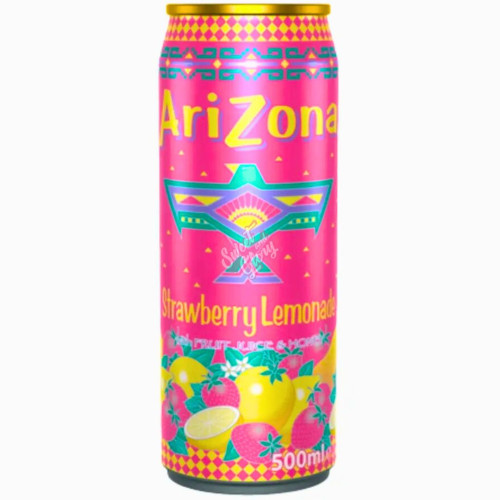 Arizona Strawberry Lemonade 500ml Can - 12ct