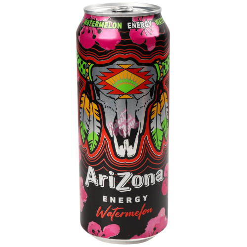 Arizona Energy Watermelon 500ml Can - 12ct