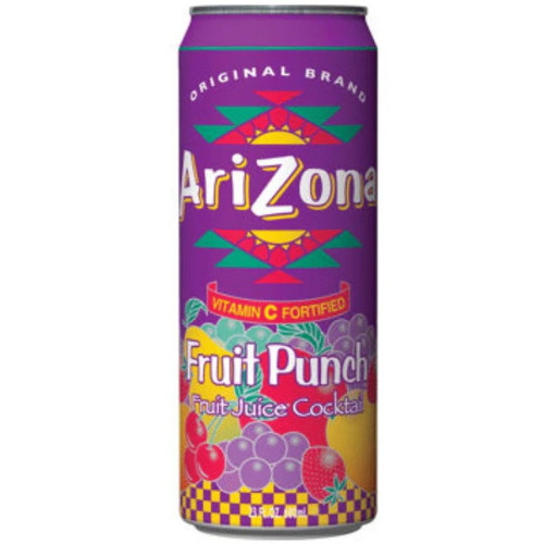Arizona Fruit Punch 500ml Can - Case