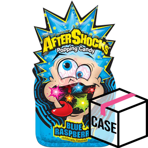 Aftershock Popping Candy Blue Raspberry 8.5g - Case