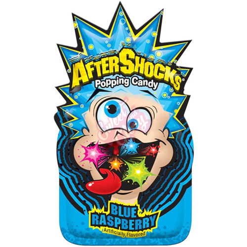 Aftershock Popping Candy Blue Raspberry 8.5g - 24ct